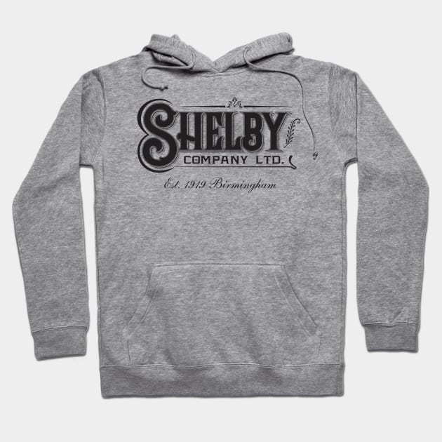 Shelby Company Ltd. Hoodie by MindsparkCreative